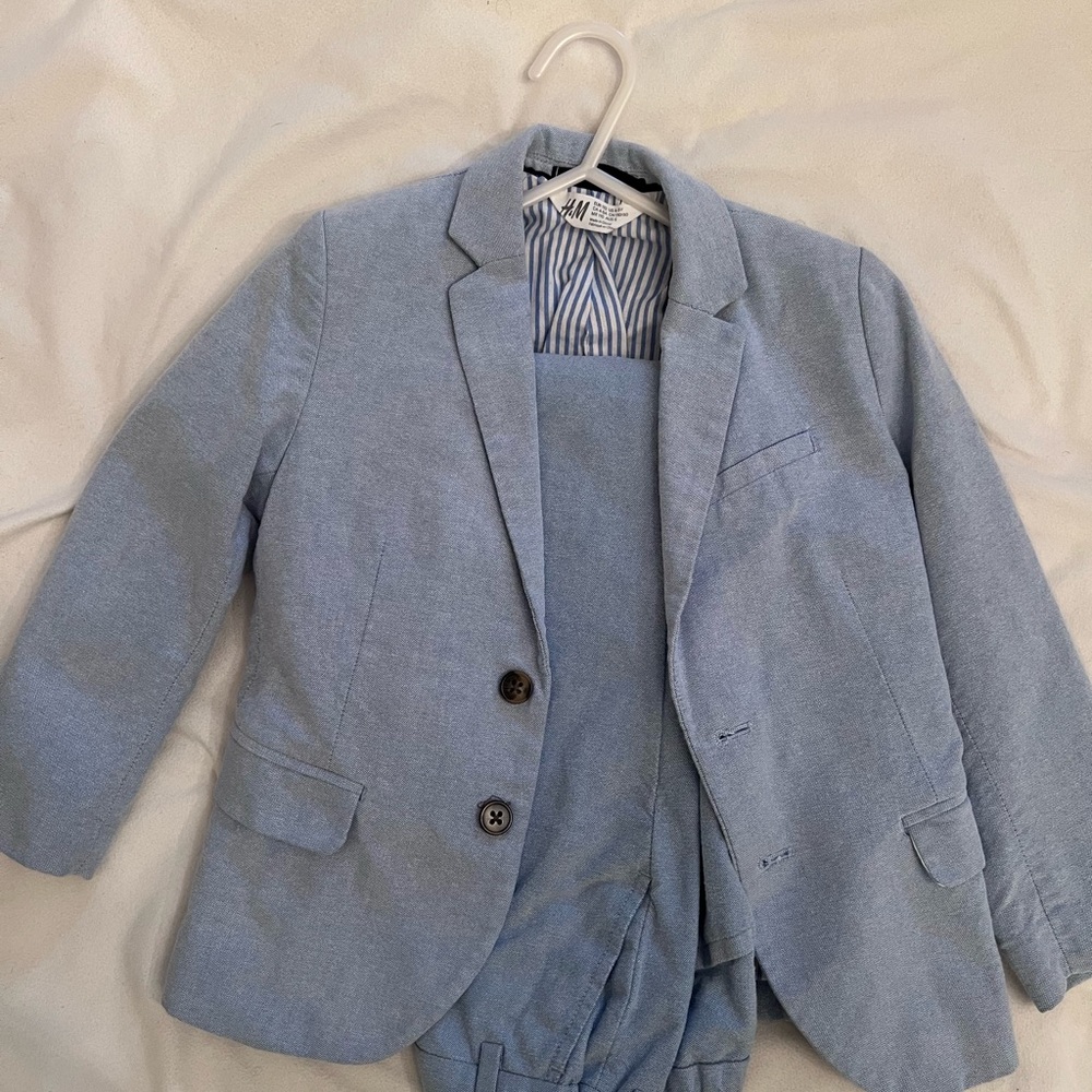 H&M Light Blue Kids Matching Set